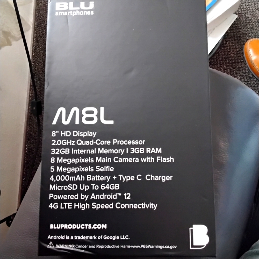 M8L 8" TABLET BRAND NEW